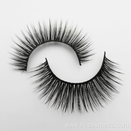 Wholesale top quality private label 3D mink false eyelashes with custom eyelash packaging